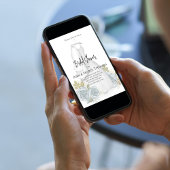 Vrijgezellenfeest Elegant Calligrafie Script Jurk Kaart