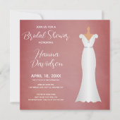 Vrijgezellenfeest Elegant Soft Pink Kaart (Voorkant)