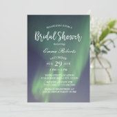 Vrijgezellenfeest Elegant Summer Night Aurora Kaart (Staand voorkant)