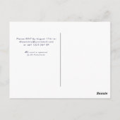 Vrijgezellenfeest Elegant Yellow Rose Grey Uitnodi Briefkaart (Achterkant)