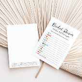 Vrijgezellenfeest Emoji Pictionary Game Kaart