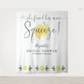 Vrijgezellenfeest-emons hoofdlettertoets wandkleed (Voorkant)