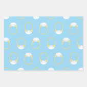 Vrijgezellenfeest en bruiloft inpakpapier vel (Voorkant 3)