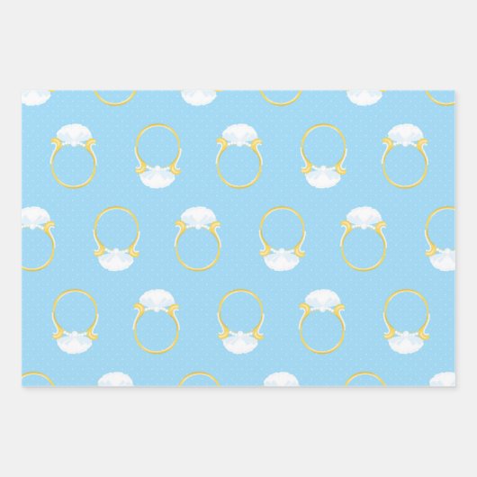 Vrijgezellenfeest en bruiloft inpakpapier vel (Voorkant 3)