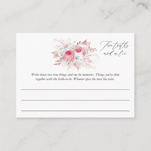 Vrijgezellenfeest- en kalfskammen informatiekaartje (Voorkant)