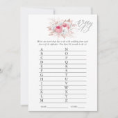 Vrijgezellenfeest- en kalfskammen kaart (Voorkant)