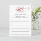 Vrijgezellenfeest- en kalfskammen kaart (Staand voorkant)