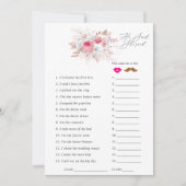 Vrijgezellenfeest- en kalfskammen kaart (Voorkant)