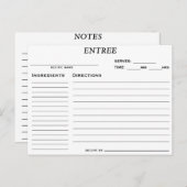 Vrijgezellenfeest Entree Recipcard Uitnodiging Briefkaart (Voorkant / Achterkant)