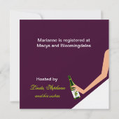 vrijgezellenfeest Esemble Kaart (Achterkant)