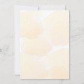 Vrijgezellenfeest eucalyptus glitter gouden herfst kaart (Achterkant)