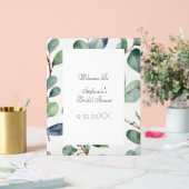 Vrijgezellenfeest Eucalyptus Green laat een coole  Acryl Bord (Huwelijk)