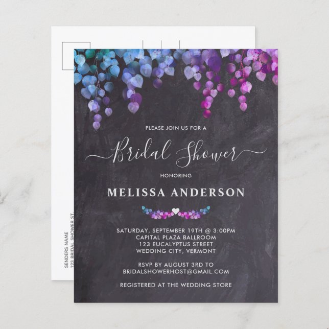 Vrijgezellenfeest Eucalyptus Greenery (Voorkant / Achterkant)