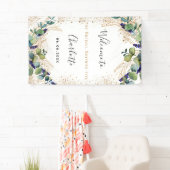 Vrijgezellenfeest eucalyptus greenery elegant welk spandoek (Insitu)