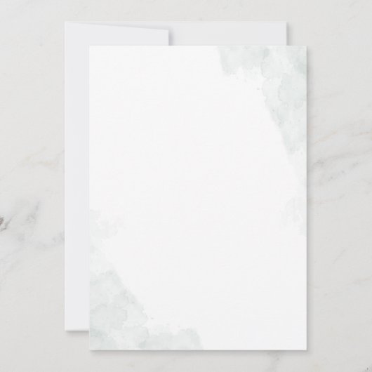 Vrijgezellenfeest Eucalyptus Greenery Script Kaart (Achterkant)