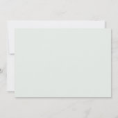 Vrijgezellenfeest Eucalyptus Sunflower Kaart (Achterkant)