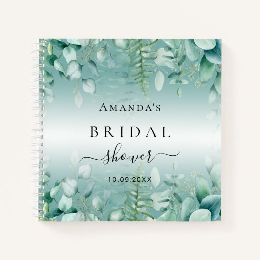 Vrijgezellenfeest eucalyptusbos notitieboek (Voorkant)