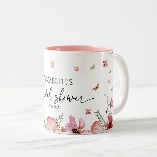  Vrijgezellenfeest Favor Momento Tweekleurige Koffiemok (Voorkant rechts)