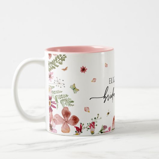  Vrijgezellenfeest Favor Momento Tweekleurige Koffiemok (Links)