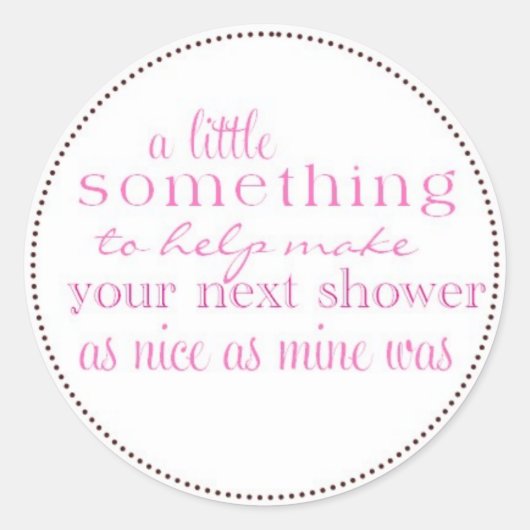 vrijgezellenfeest Favor Tag Ronde Sticker (Voorkant)