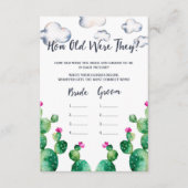 Vrijgezellenfeest Fiesta hoe oud ze waren om Kaart (Voorkant)