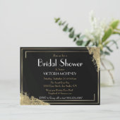 Vrijgezellenfeest Flapper Grote Gatsby Harlem Nigh Kaart (Staand voorkant)