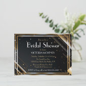 Vrijgezellenfeest Flapper Grote Gatsby Harlem Nigh Kaart (Staand voorkant)