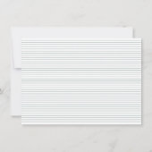 Vrijgezellenfeest Floral Border Waterverf Bright r Kaart (Achterkant)