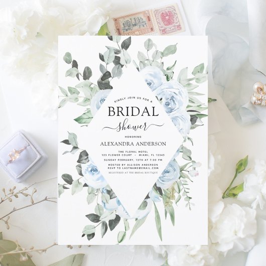 Vrijgezellenfeest Floral Greenery Kaart