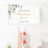 Vrijgezellenfeest florale eucalyptus greeneregant spandoek (Insitu)