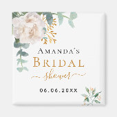 Vrijgezellenfeest florale eucalyptus greenery magneet (Voorkant)