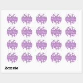 Vrijgezellenfeest Flower Power Sticker Seal (Vel)