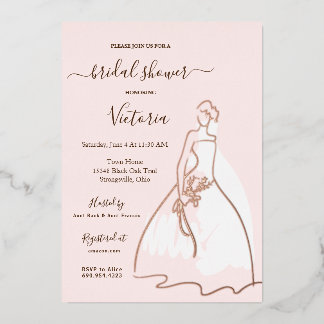 Vrijgezellenfeest Folie Uitnodiging