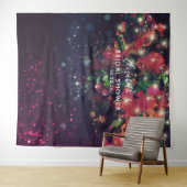 Vrijgezellenfeest foto achtergrond bloemen reeksla wandkleed (In Situ (horizontaal))