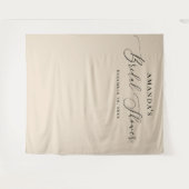 Vrijgezellenfeest foto achtergrond | Blush ivoor e Wandkleed (Voorkant (horizontaal))