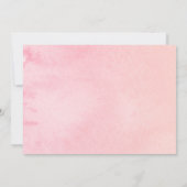 Vrijgezellenfeest Foto Uitnodigingen Bloemen Water (Achterkant)