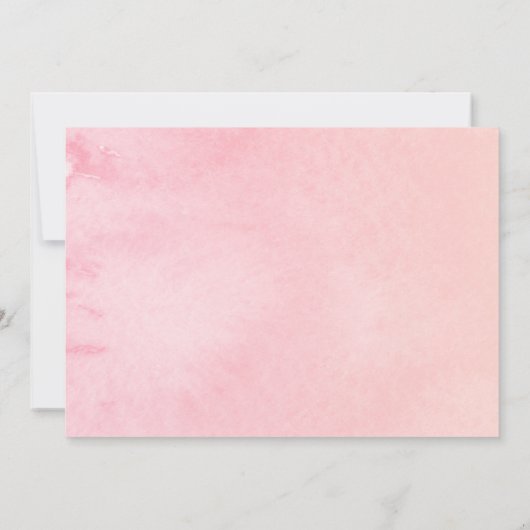 Vrijgezellenfeest Foto Uitnodigingen Bloemen Water (Achterkant)