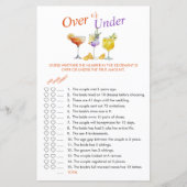 Vrijgezellenfeest Fruitig Drink over of onder wild (Voorkant)