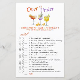 Vrijgezellenfeest Fruitig Drink over of onder wild