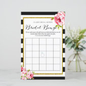 Vrijgezellenfeest game - Bridal Bingo (Staand voorkant)