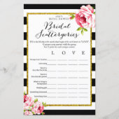 Vrijgezellenfeest game - Bridal Scattergories (Voorkant)