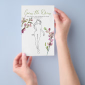 Vrijgezellenfeest Game Cherry Blossom raad het dre Flyer (Hand)