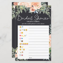 Vrijgezellenfeest game Emoji Pictionary Pastel Pea