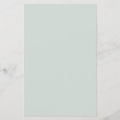 Vrijgezellenfeest game Hoe goed ken je het paar? Flyer (Achterkant)