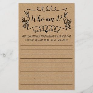 Vrijgezellenfeest Game Kaart die ik ben