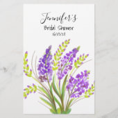 Vrijgezellenfeest Game Lavender Green raadt de Dre Flyer (Achterkant)