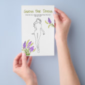 Vrijgezellenfeest Game Lavender Green raadt de Dre Flyer (Hand)