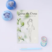 Vrijgezellenfeest Game Orchid Flower raadt het dre Flyer (Enkel)