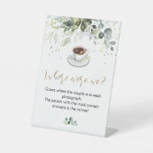 Vrijgezellenfeest Game Pedestal Sign Reclamebord Met Voetstuk (Voorkant)