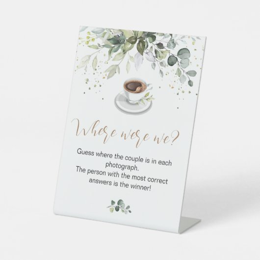 Vrijgezellenfeest Game Pedestal Sign Reclamebord Met Voetstuk (Voorkant)